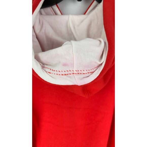 Fanatics Wisconsin Badgers Mens Gametime Pullover Hoodie Size Small Red Flawed - Picture 12 of 12